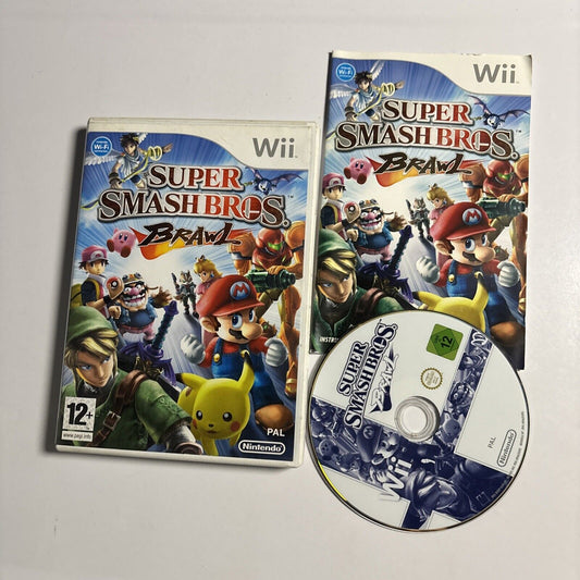 Super Smash Bros. Brawl (Nintendo Wii, 2008) Manual PAL