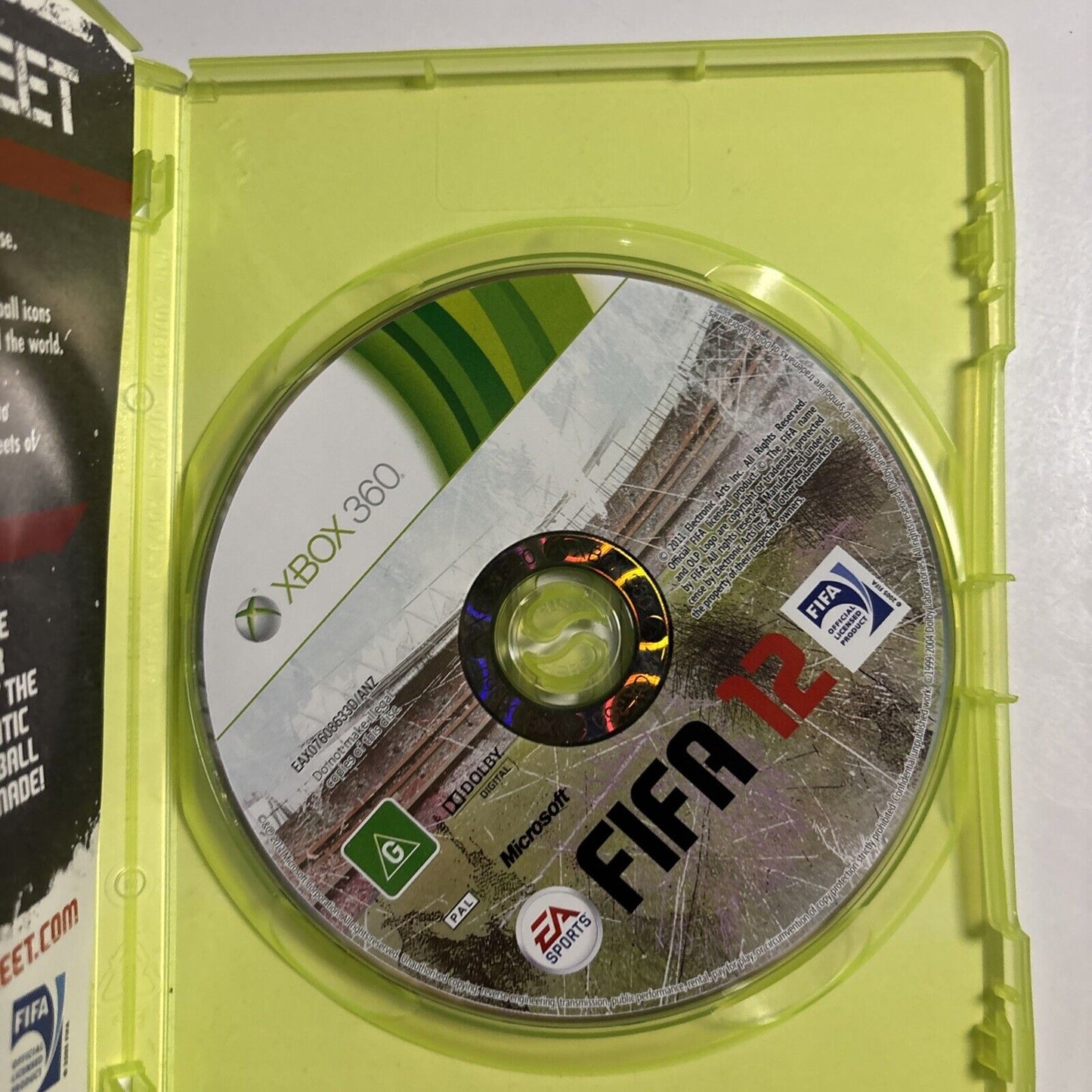 FIFA 12 Xbox 360 PAL Sports Game G Soccer Football PAL Tim Cahill