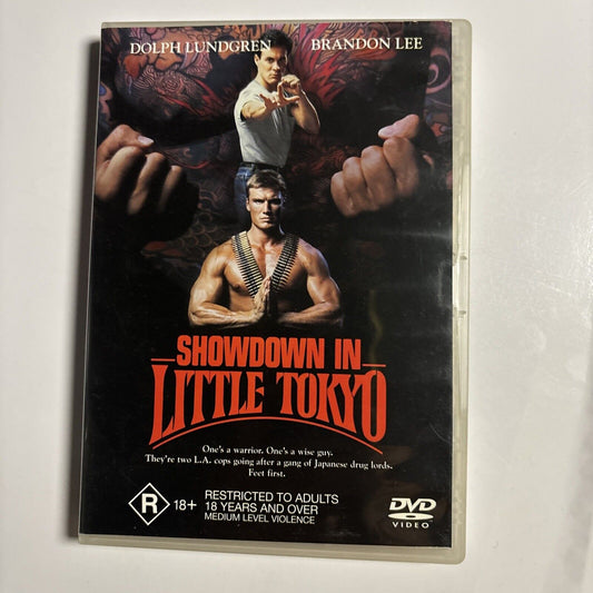 Showdown in Little Tokyo (DVD, 1991) Dolph Lundgren, Brandon Lee Region 4