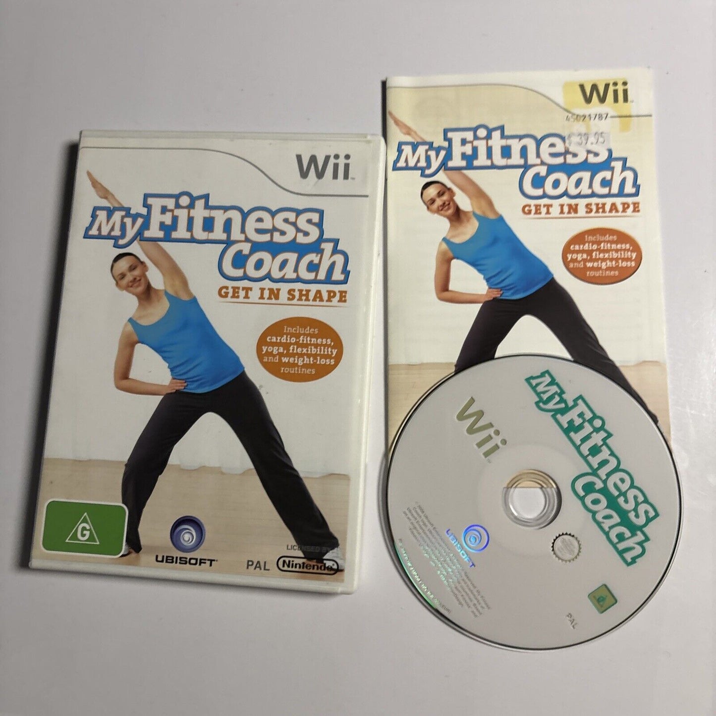 My Fitness Coach - Nintendo Wii PAL Manual PAL