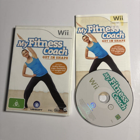 My Fitness Coach - Nintendo Wii PAL Manual PAL