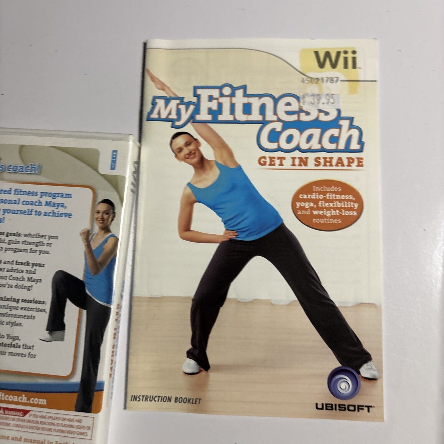 My Fitness Coach - Nintendo Wii PAL Manual PAL