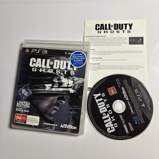 Call of Duty: Ghosts (Sony PlayStation 3, 2013) PS3