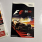 F1 Formula 1 2009 Nintendo Wii Manual PAL