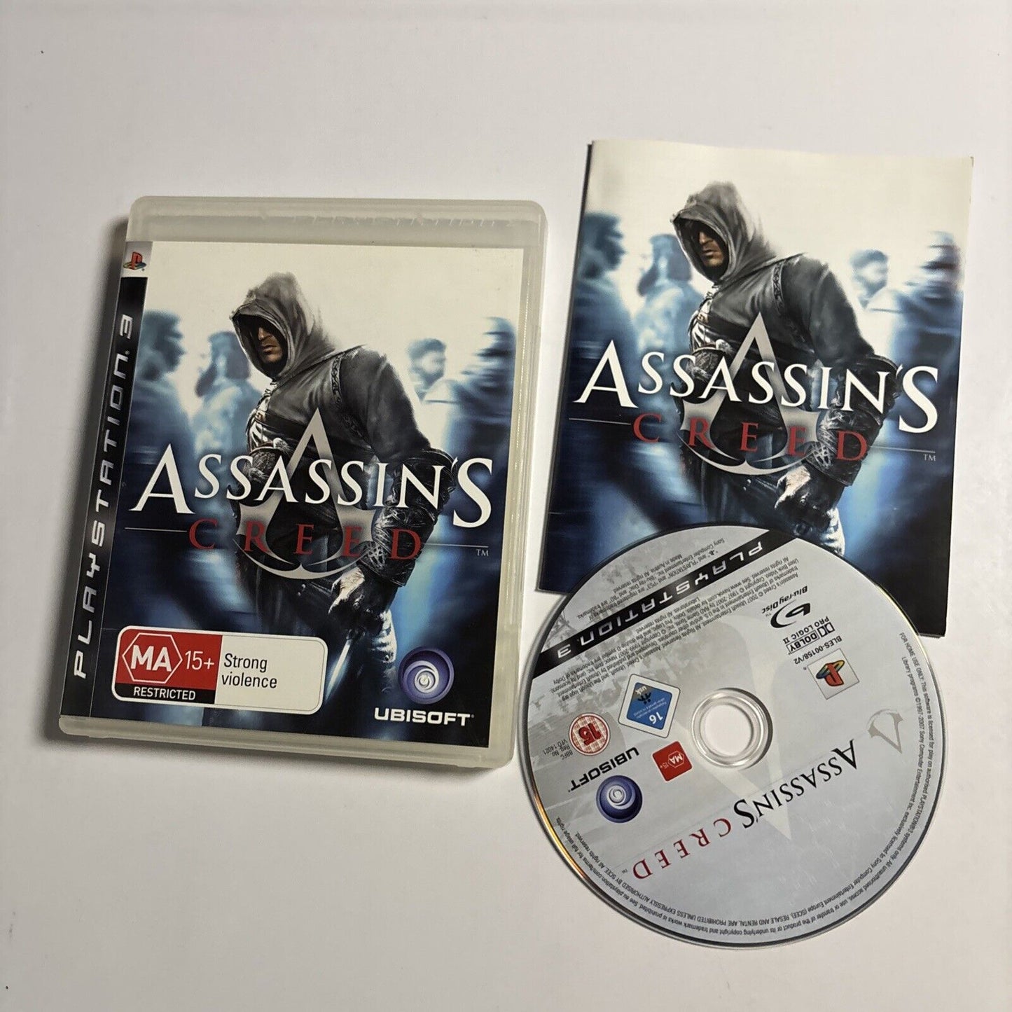 Assassins Creed Sony Playstation 3 PS3 Including Manual