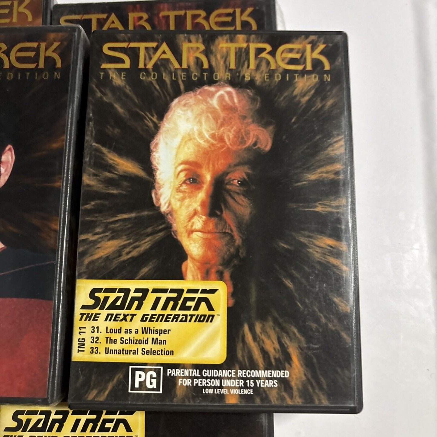 Star Trek The Next Generation: TNG 11,12,21,22,23,25 (DVD, 5-Disc) Region 4