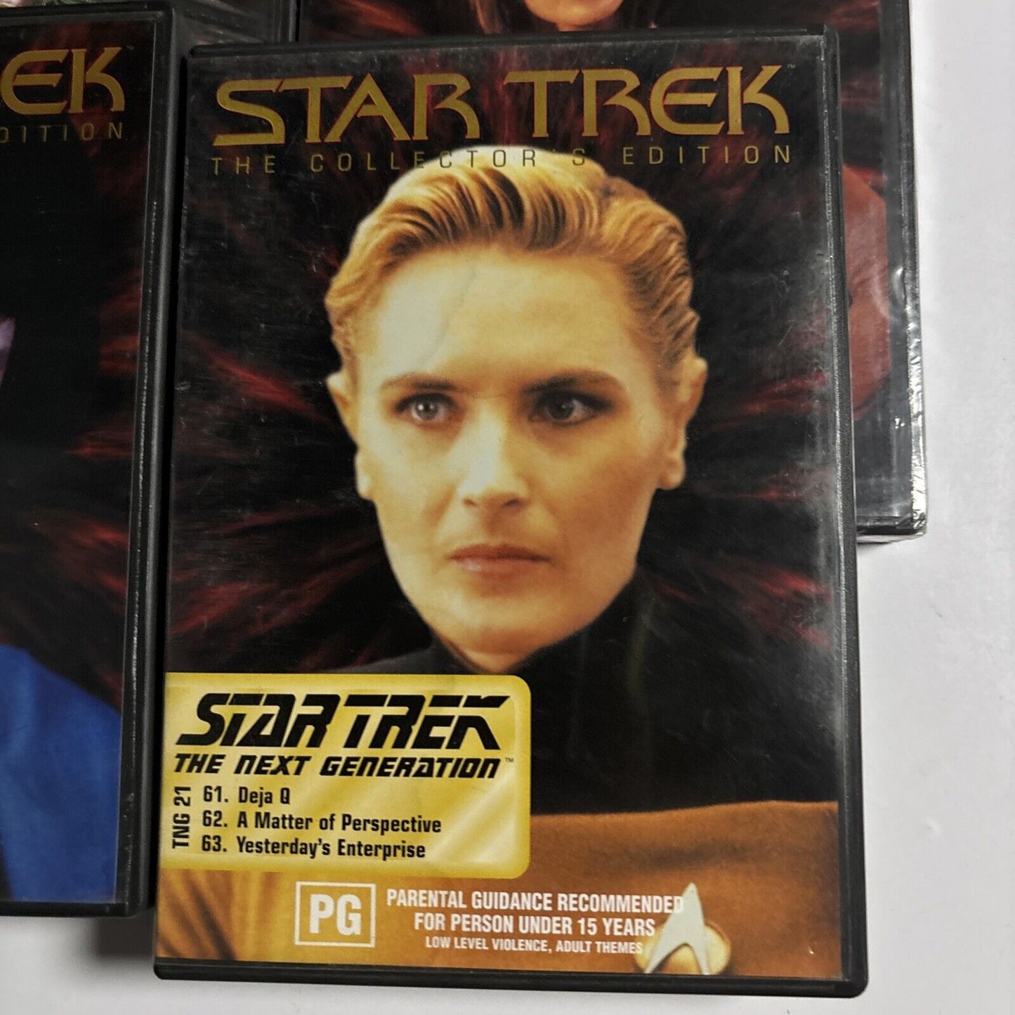Star Trek The Next Generation: TNG 11,12,21,22,23,25 (DVD, 5-Disc) Region 4