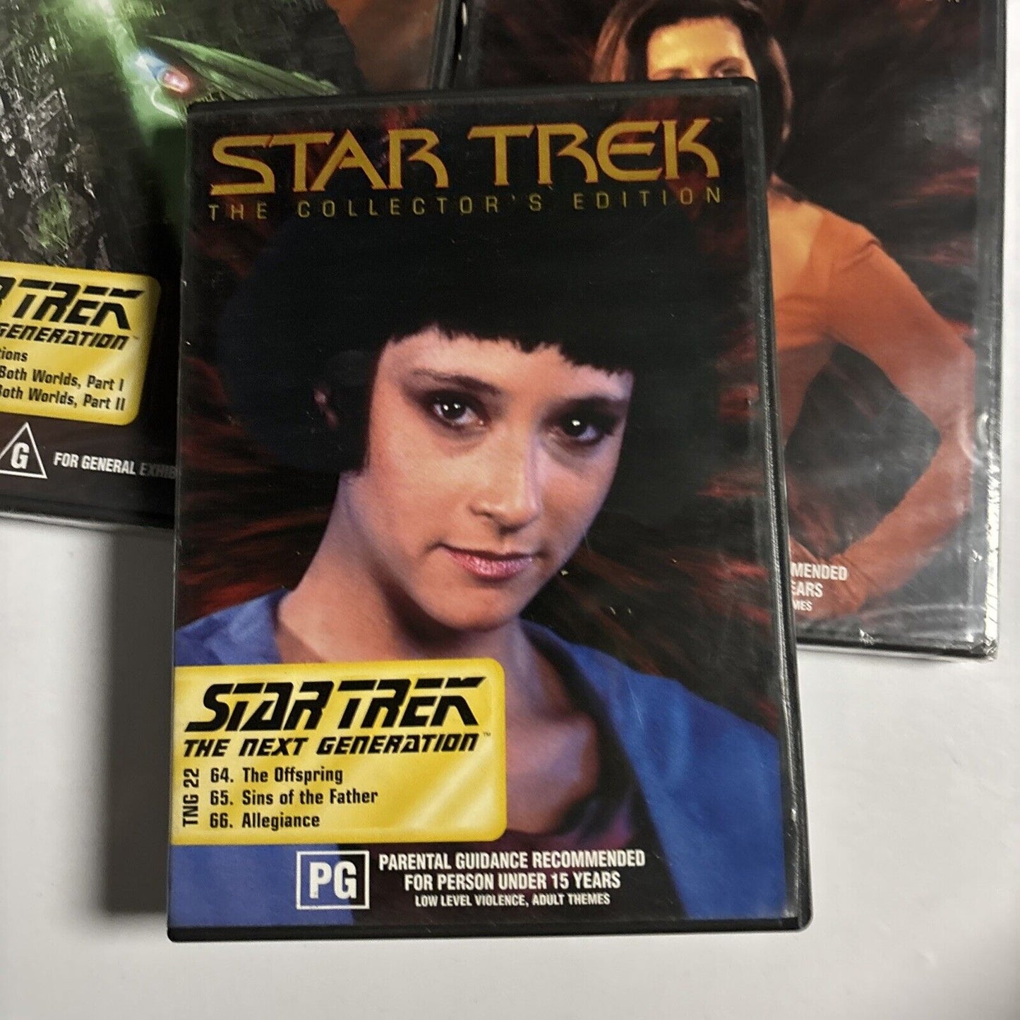 Star Trek The Next Generation: TNG 11,12,21,22,23,25 (DVD, 5-Disc) Region 4