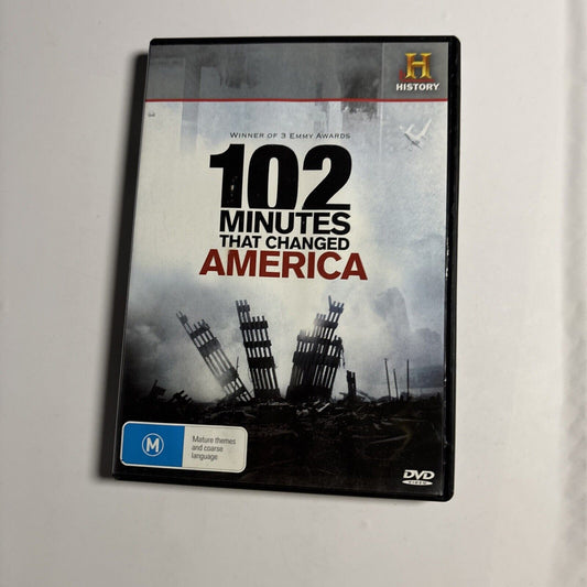 History Channel: 102 Minutes That Changed America (DVD, 2008) Region 4