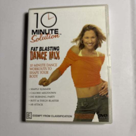10 Minute Solution Fat Blasting Dance Mix DVD All Regions