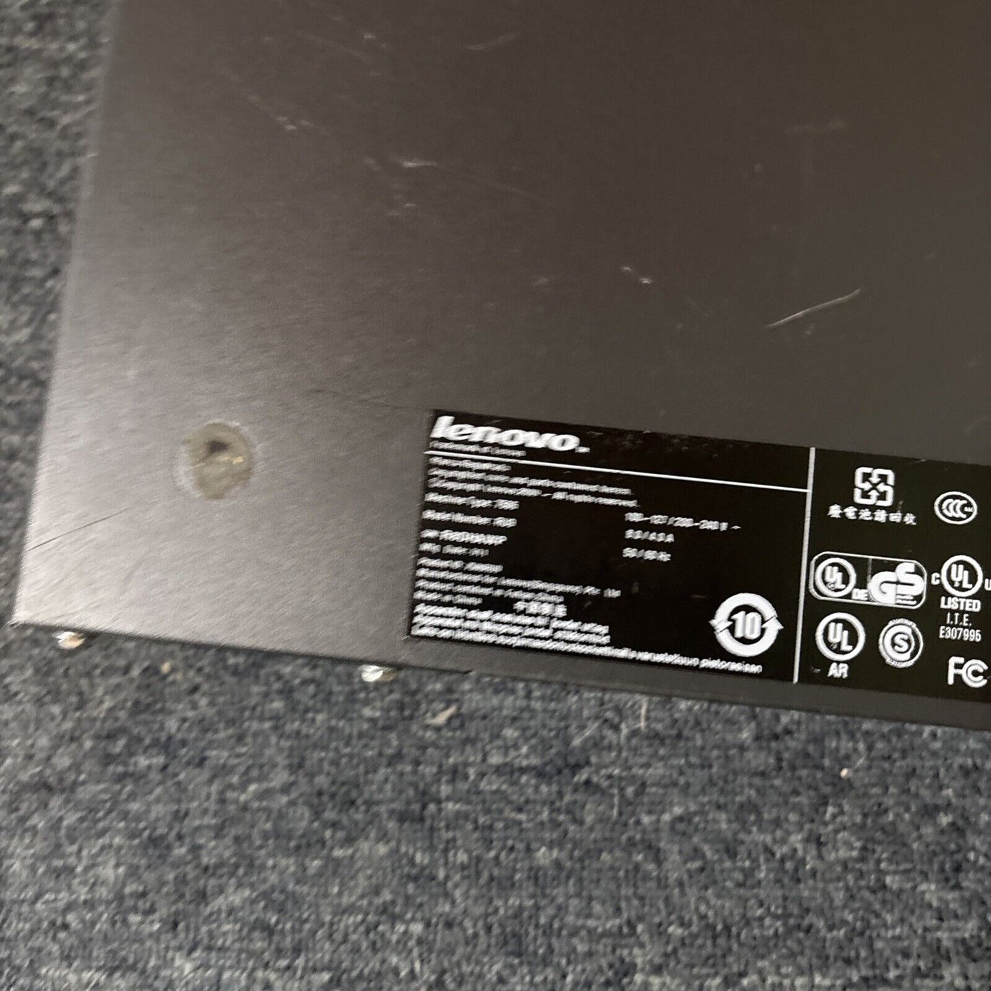 Lenovo ThinkCentre 7506 RU9 Pentium E5300 2GB RAM 250GB DVD Win 7