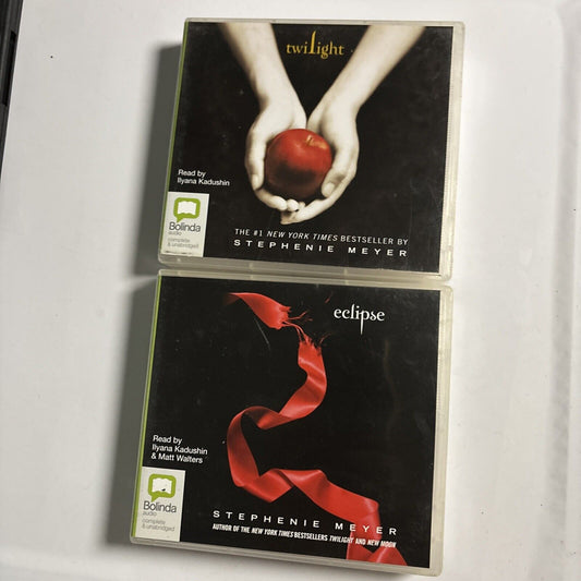 Twilight & Eclipse by Stephenie Meyer (Audio CD, 24-Disc)