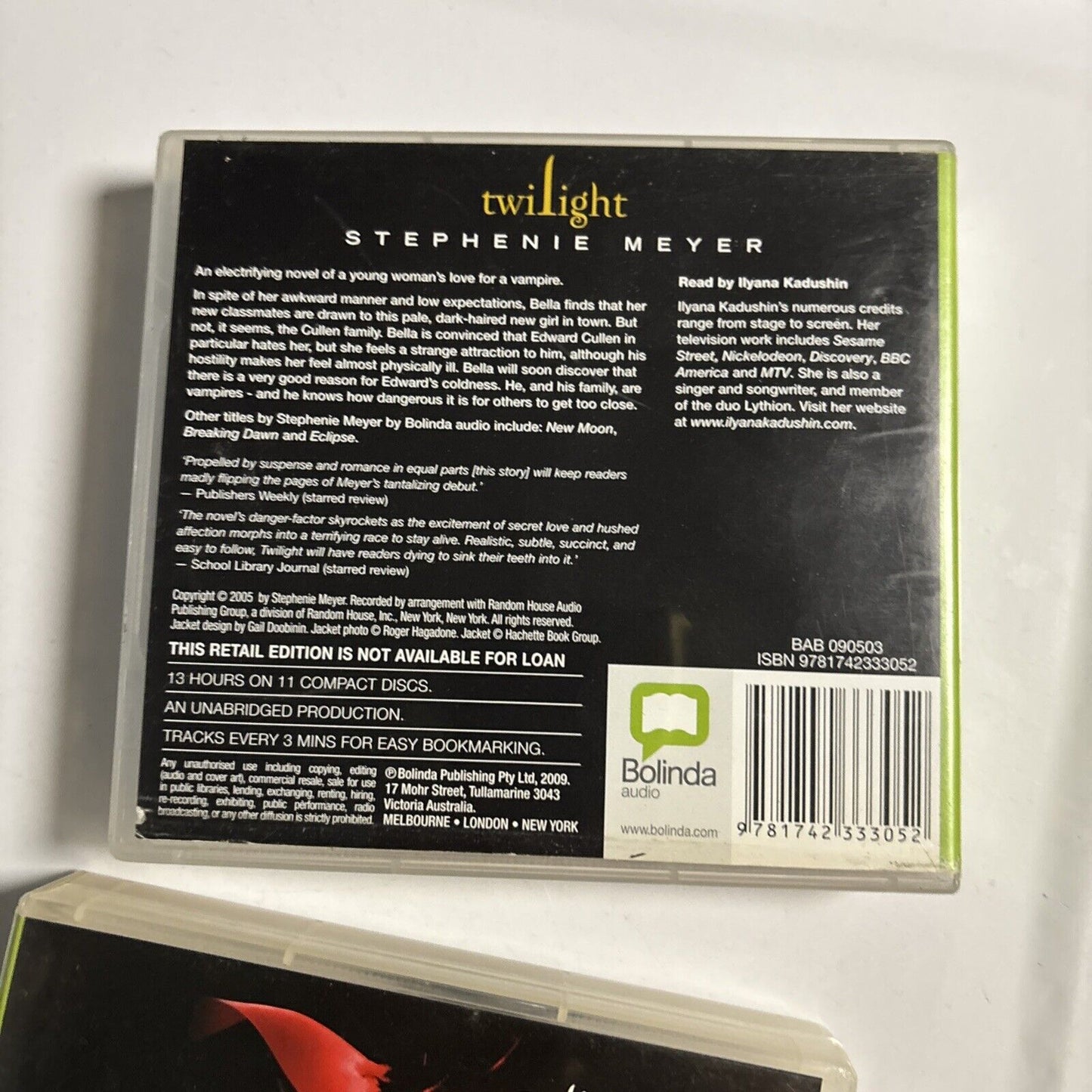 Twilight & Eclipse by Stephenie Meyer (Audio CD, 24-Disc)