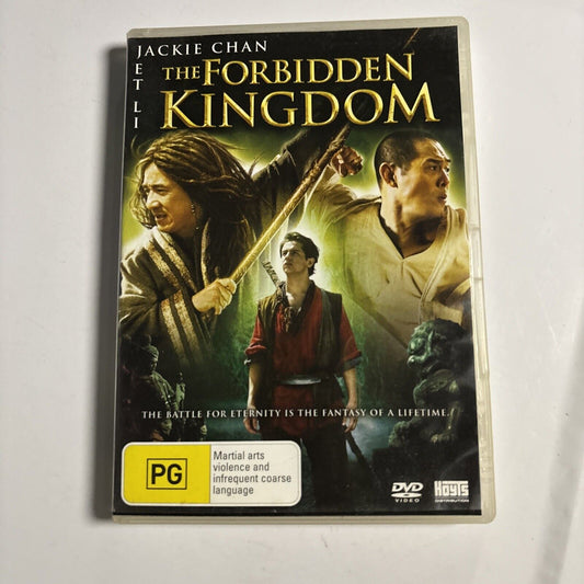 The Forbidden Kingdom (DVD, 2008) Jackie Chan  Region 4