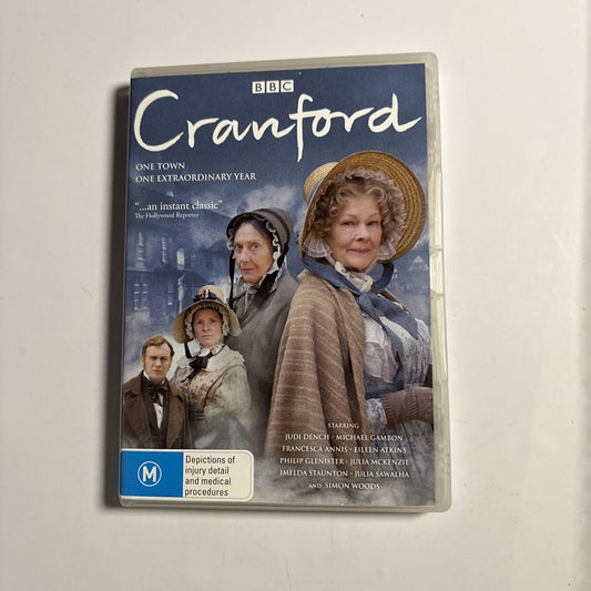 Cranford (DVD, 2007, 2-Disc) BBC Judi Dench Region 4