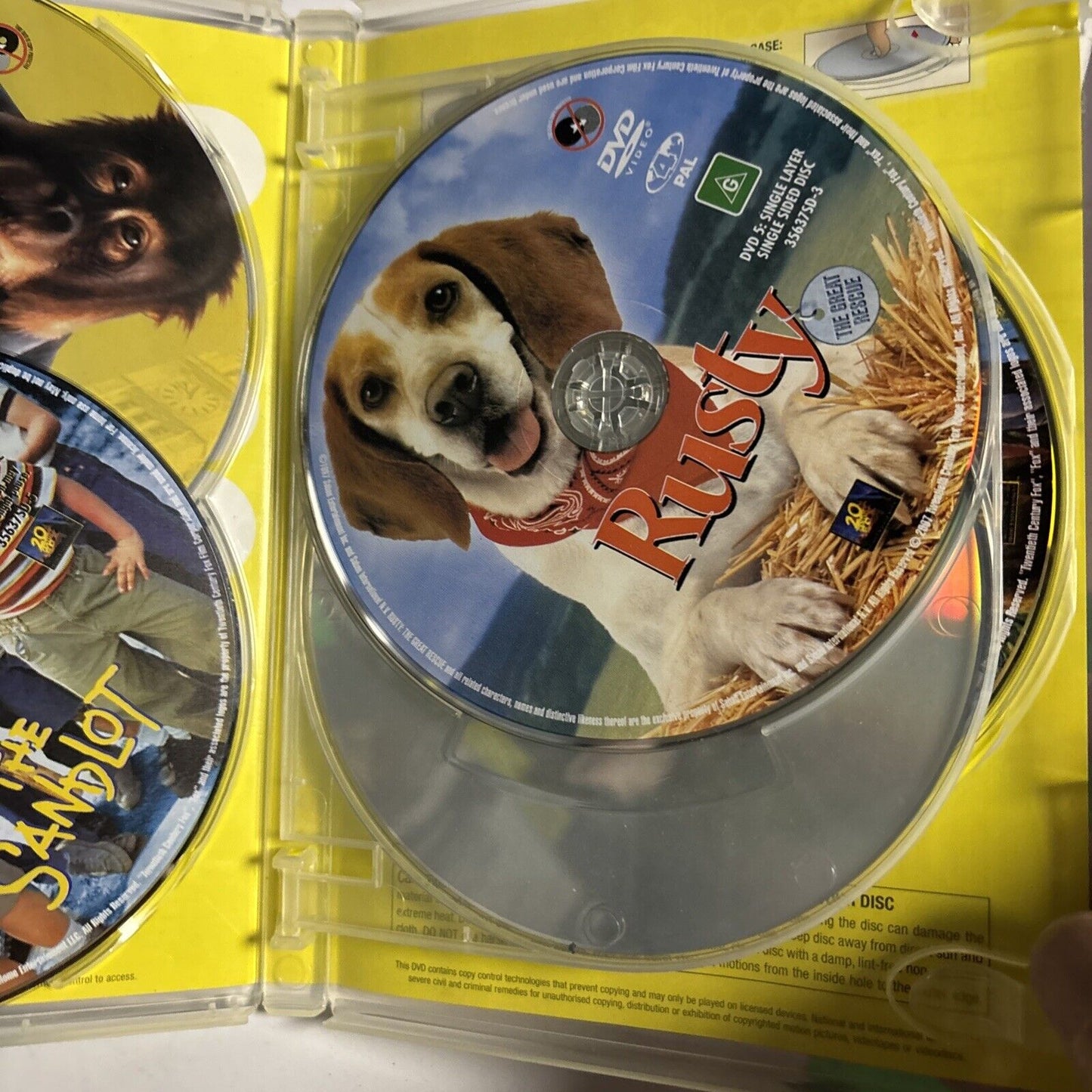 Bushwhacked / Baby’s Day Out / Rusty / Dunston Checks In / The Sandlot DVD