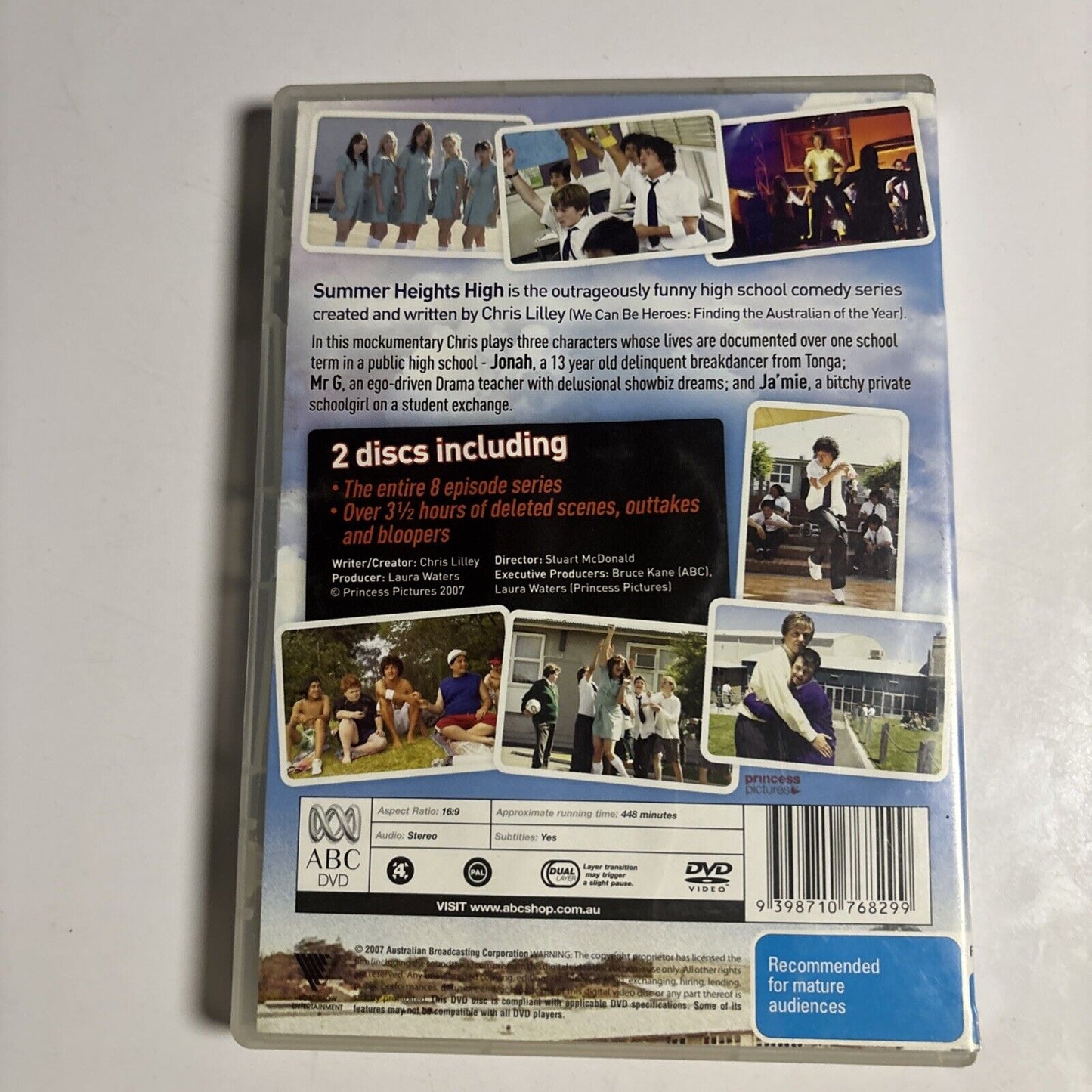Summer Heights High (DVD, 2007, 2-Disc) Chris Lilley Region 4