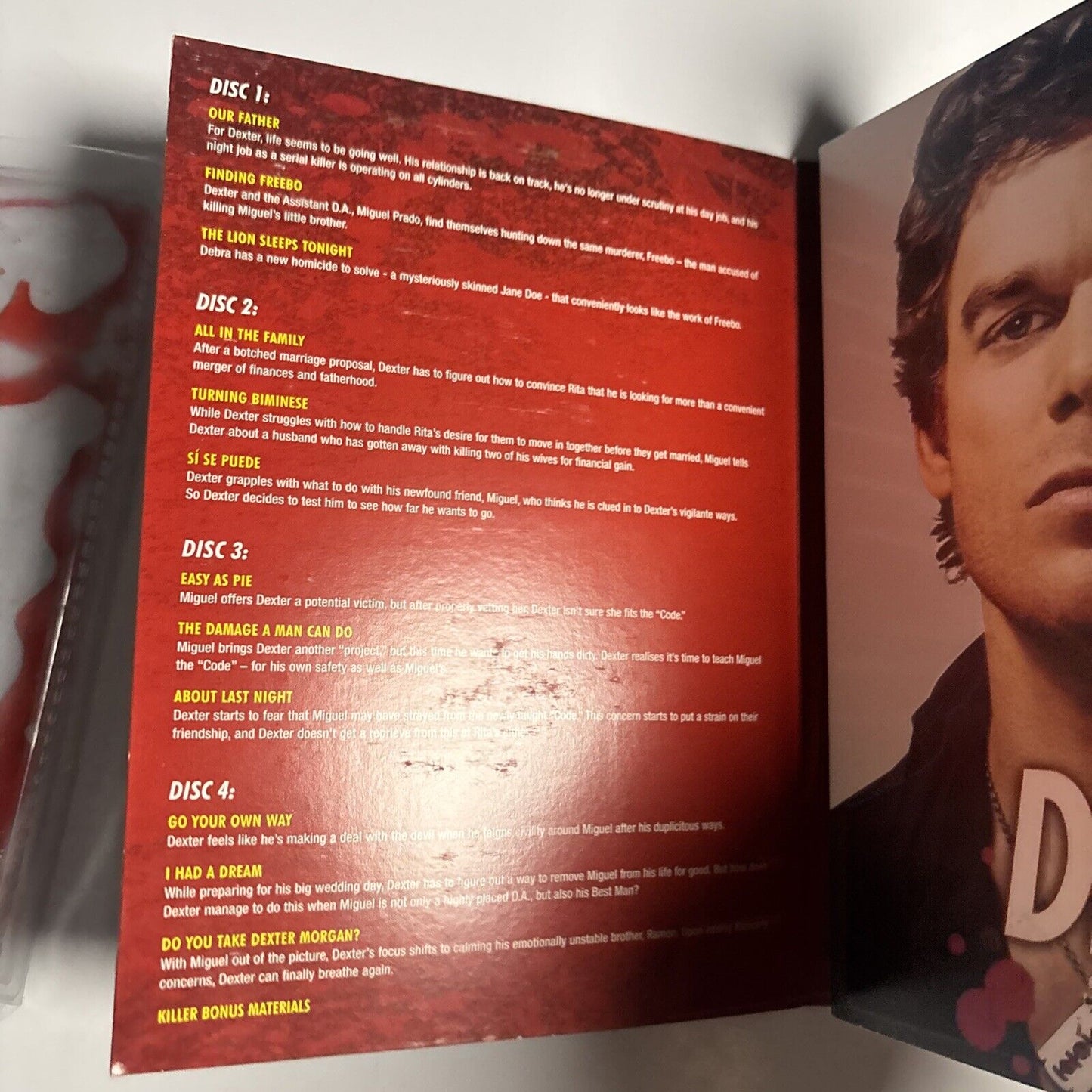Dexter : Season 3 (DVD, 2007, 4-Disc)  Region 4