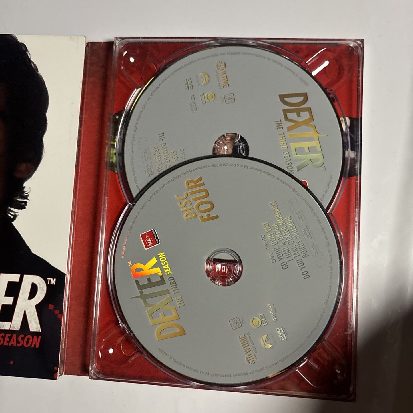 Dexter : Season 3 (DVD, 2007, 4-Disc)  Region 4