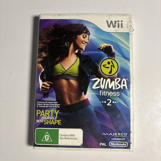 ZUMBA Fitness 2 For Nintendo Wii PAL