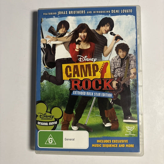 Camp Rock (DVD, 2008) Jonas Brothers, Demi Lovato  Region 4