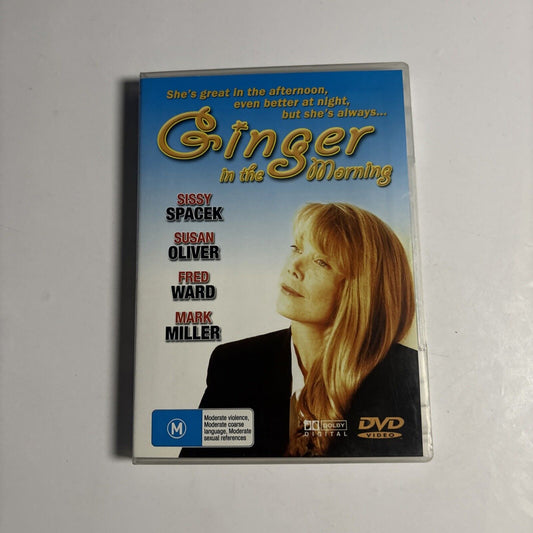 Ginger In The Morning (DVD, 2005) Sissy Spacek, Susan Oliver, NEW  All Regions