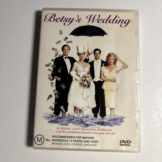 Betsy's Wedding (DVD, 1990) Alan Alda, Catherine O'Hara, NEW Region 4