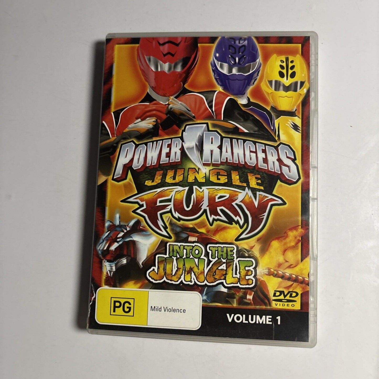Power Rangers Jungle Fury: Volume 1 Into The Jungle (DVD) Region 4