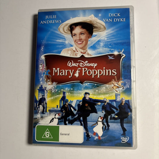 Mary Poppins (DVD, 1964) Julie Andrews, Dick Van Dyke  Region 4