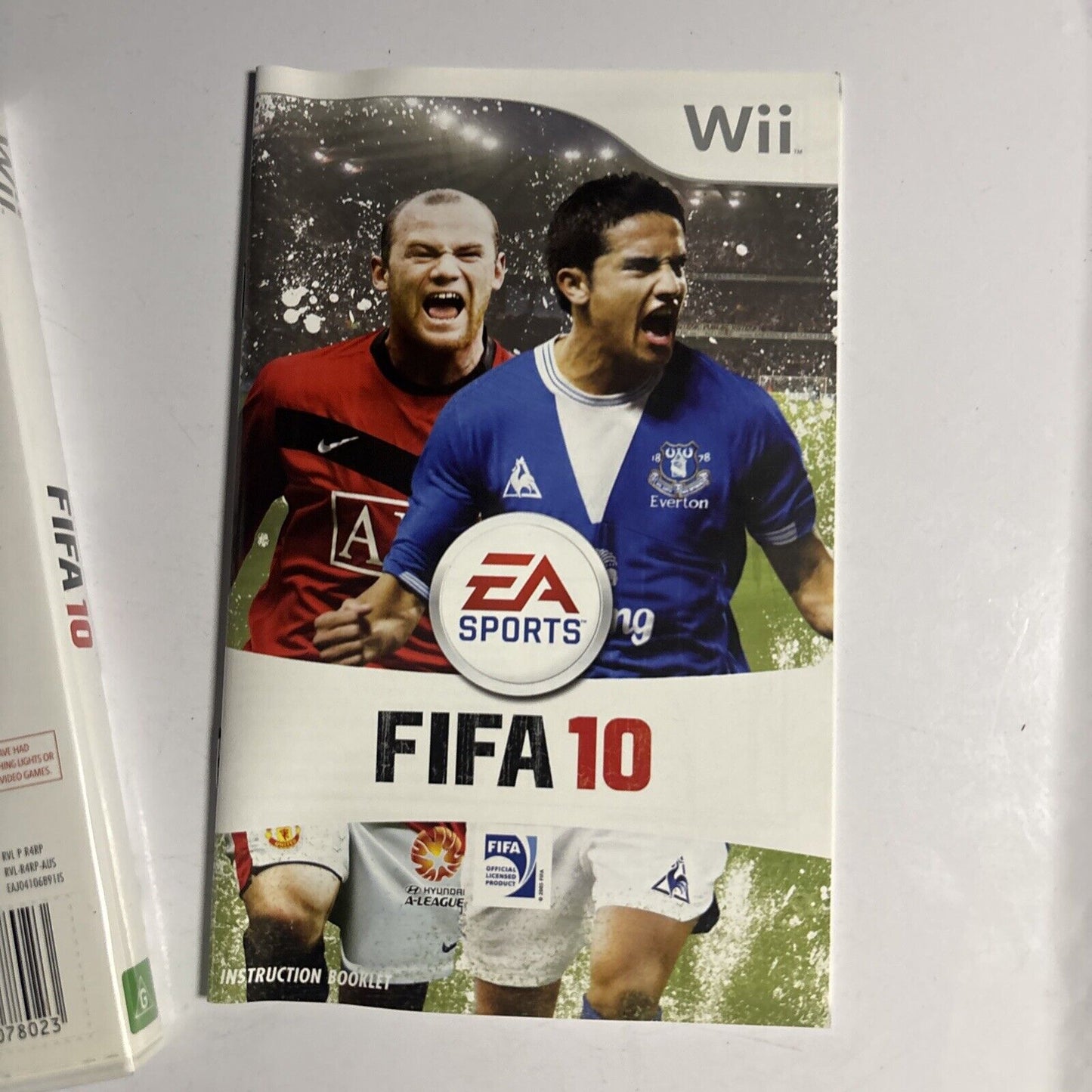 FIFA 10 EA Sports Nintendo Wii Game, 2009 Complete with Manual PAL