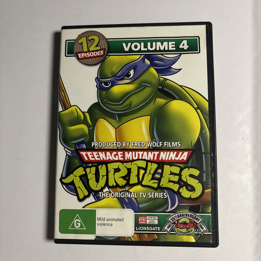 Teenage Mutant Ninja Turtles : Volume 4 (DVD, 2003) Region 4