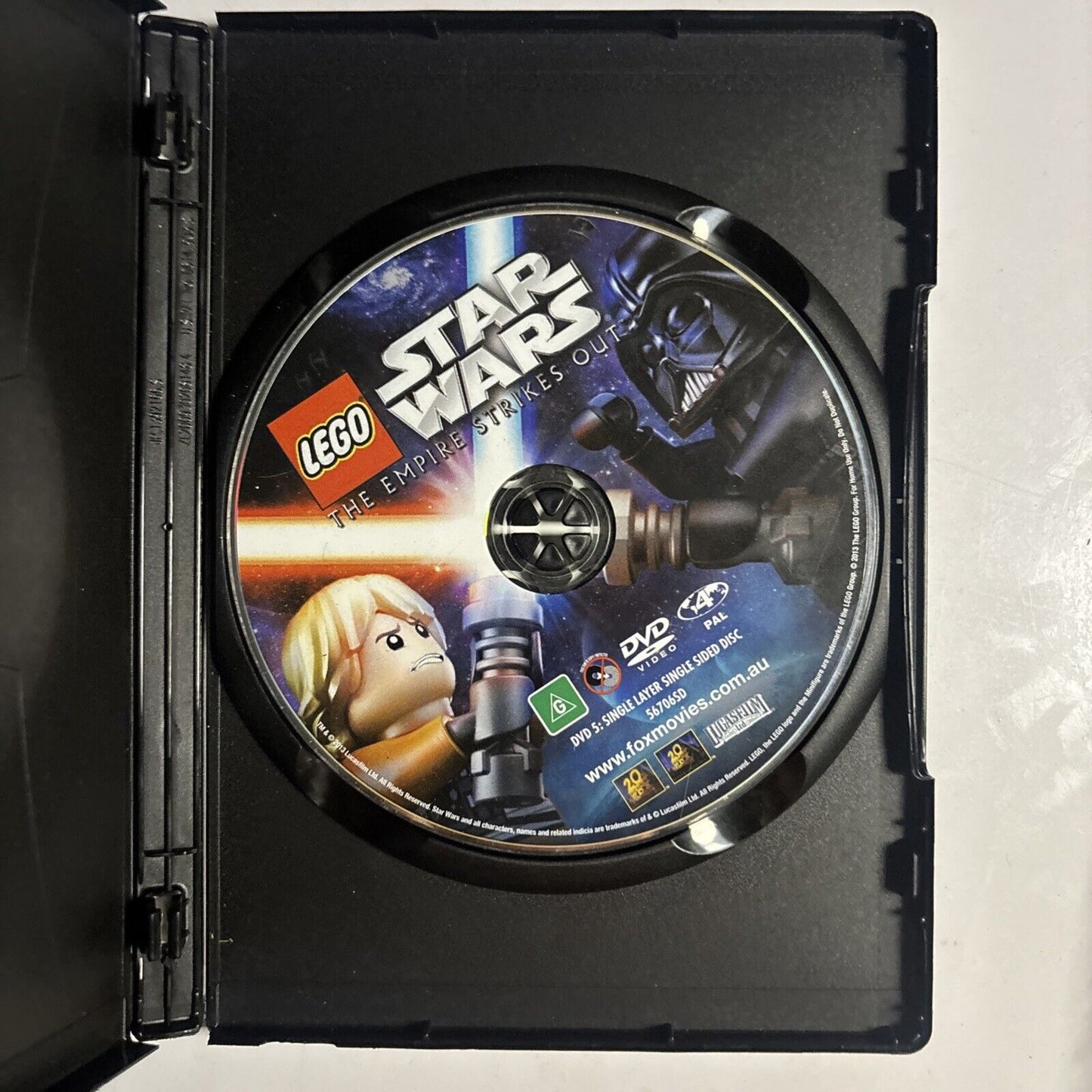 Lego Star Wars - The Empire Strikes Out (DVD, 2012) Region 4