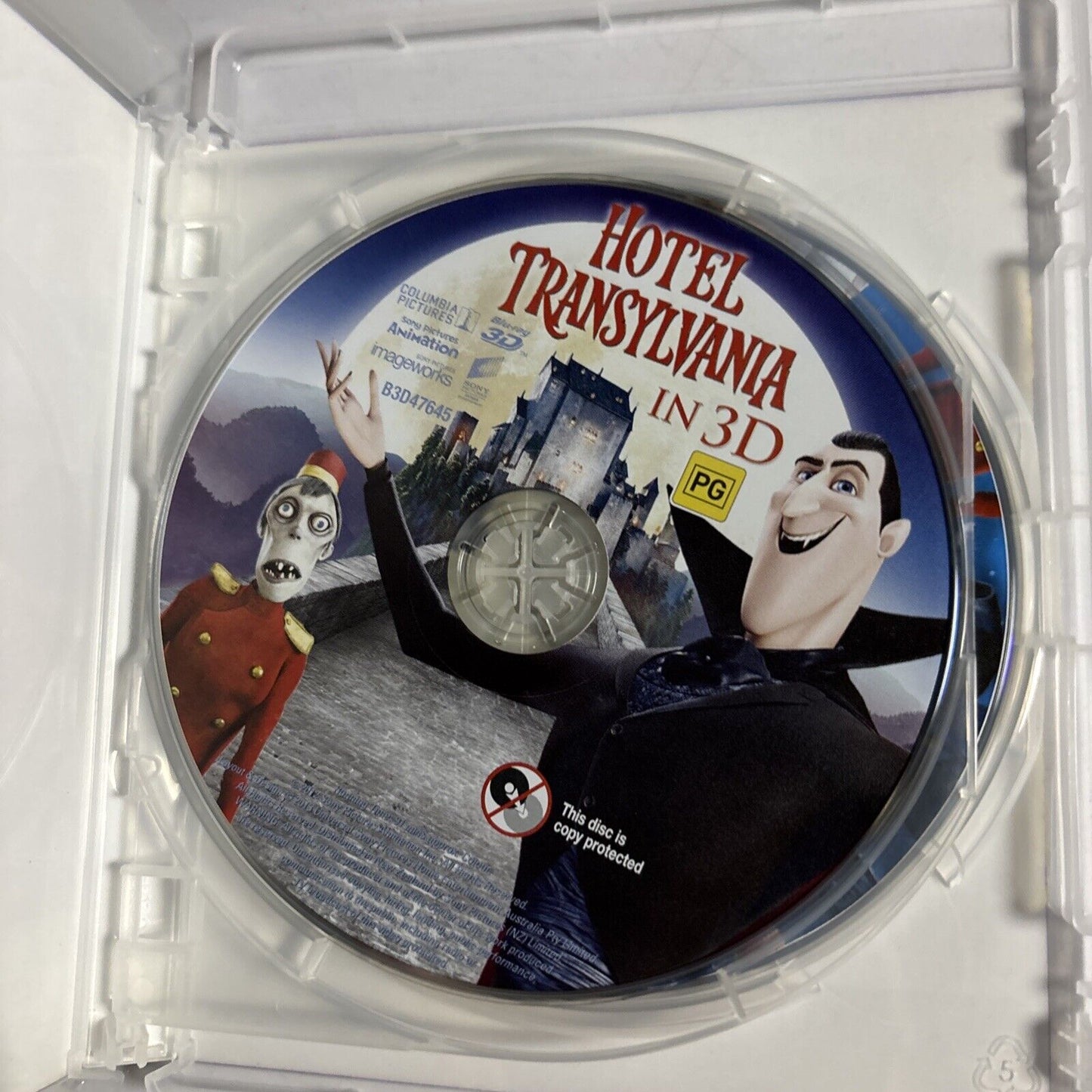 Hotel Transylvania In 3D (Blu-ray 3D, 2012, 2-Disc) Adam Sandler All Regions