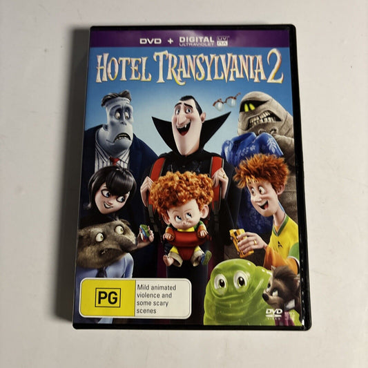 Hotel Transylvania 2 (DVD, 2015) Adam Sandler Region 4 &2
