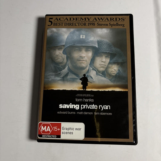 Saving Private Ryan (DVD, 1998) Tom Hanks, Matt Damon NEW  Region 4