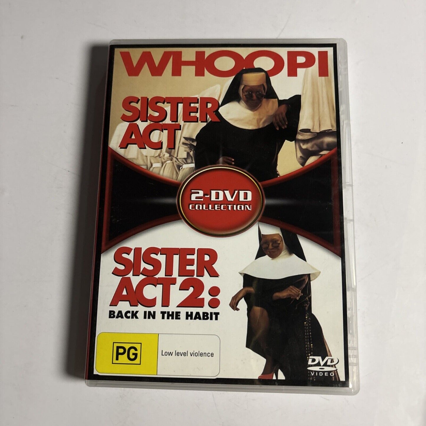 Sister Act / Sister Act 2 (DVD, 1992, 2-Disc) Whoopi Goldberg Region 4