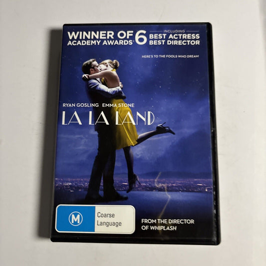 La La Land (DVD, 2016) Ryan Gosling, Emma Stone NEW Region 4