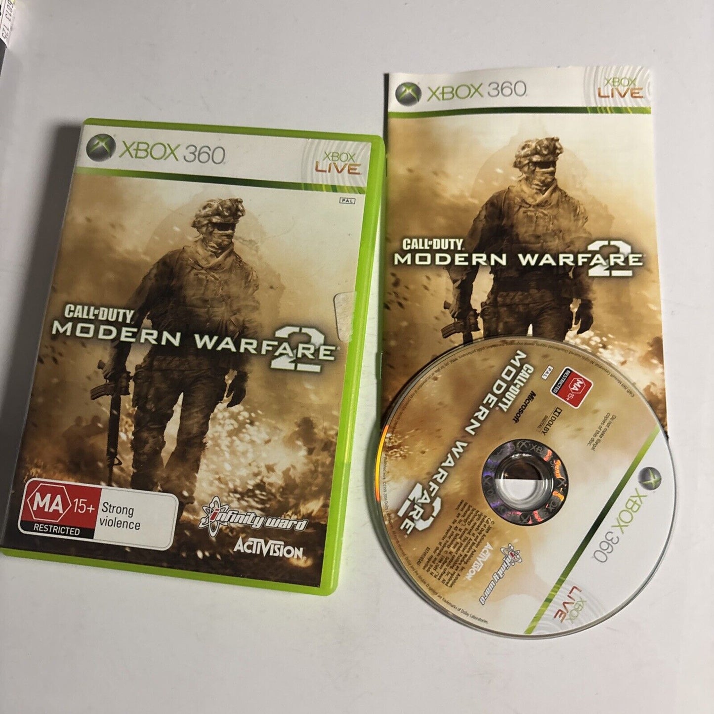 Call of Duty: Modern Warfare 2 - Xbox 360 Manual PAL