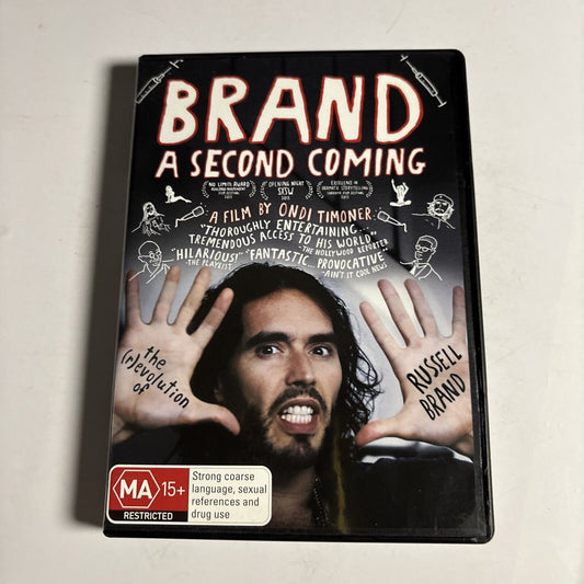 Brand: A Second Coming (DVD, 2015) Russell Brand Region 4