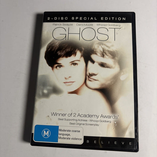 Ghost (Special Edition, DVD, 1990, 2-Disc) Patrick Swayze, Demi Moore Region 4