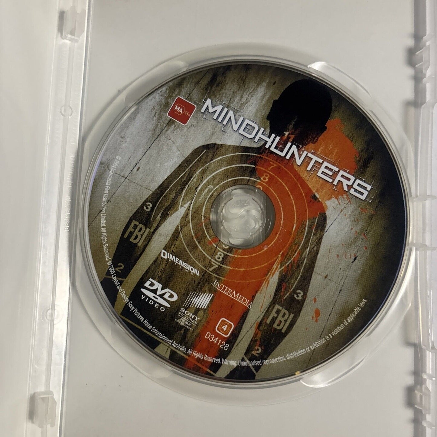 Mindhunters (DVD, 2004) James Todd Smith, LL Cool J, Val Kilmer Region 4