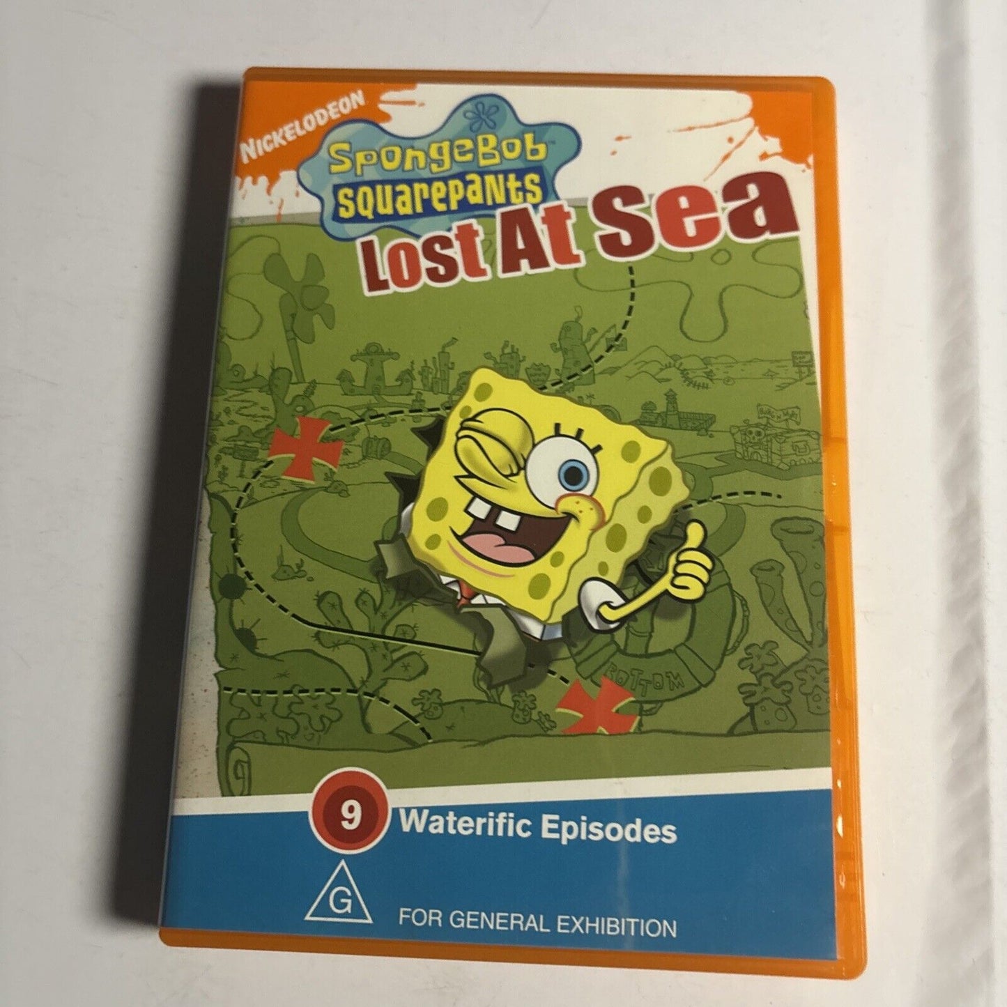 Spongebob Squarepants - Lost at Sea (DVD, 2004) Region 4