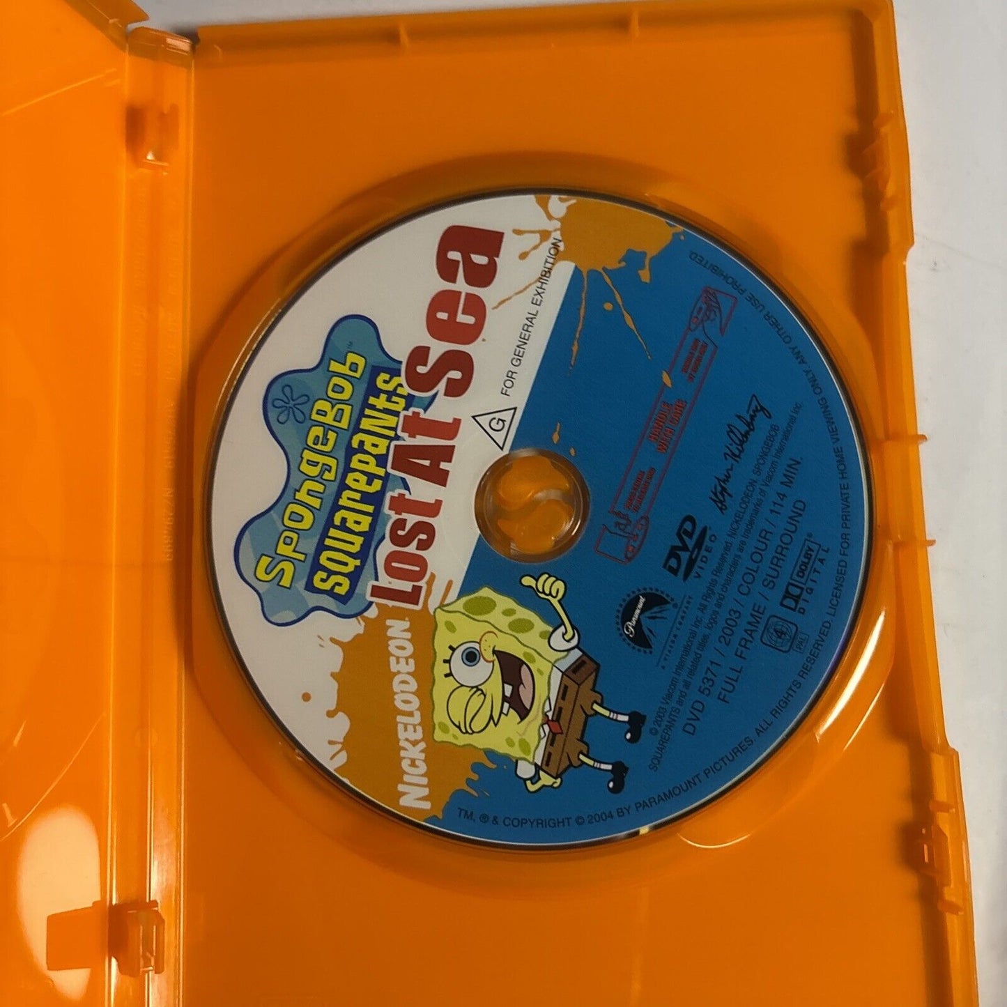 Spongebob Squarepants - Lost at Sea (DVD, 2004) Region 4