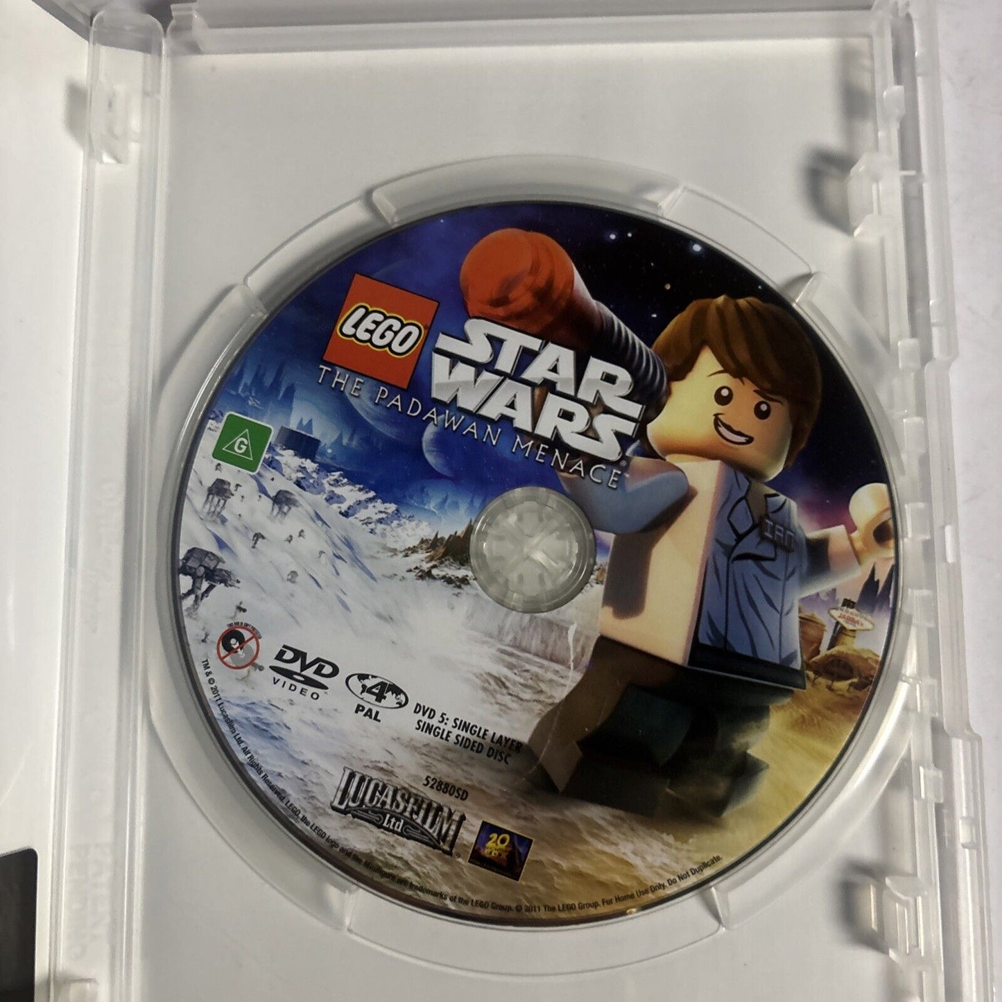 Lego Star Wars - The Padawan Menace (DVD, 2011) Region 4