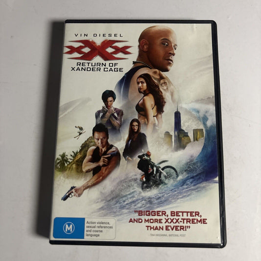 XXX - Return of Xander Cage (DVD, 2017) Vin Diesel NEW Region 4