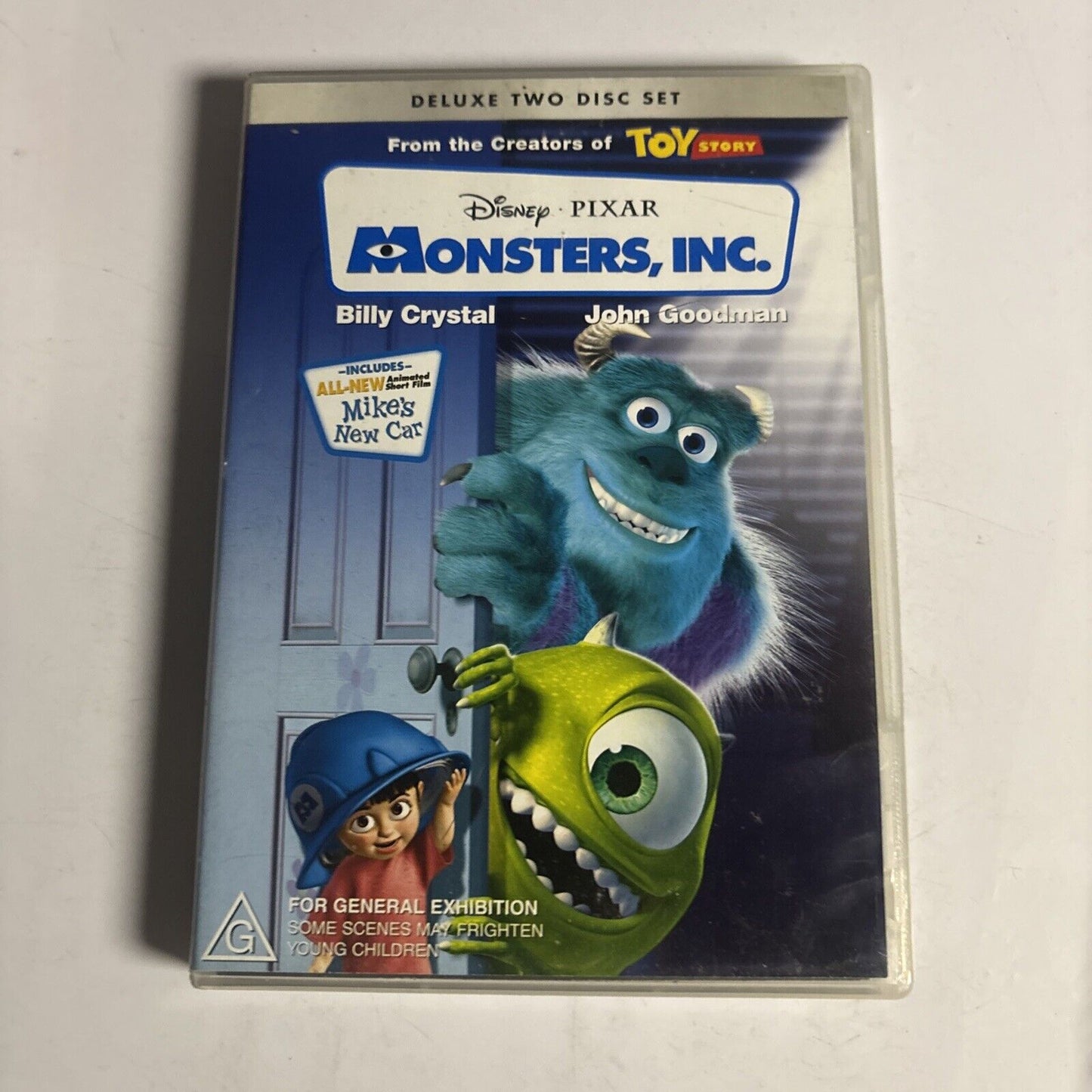 Monsters, Inc. (DVD, 2001, 2-Disc) Billy Crystal, John Goodman Region 4