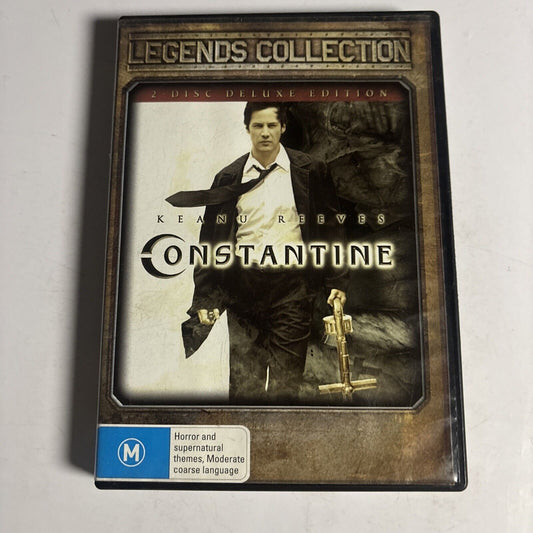 Constantine - Deluxe Edition (DVD, 2005, 2-Disc) Keanu Reeves Region 4