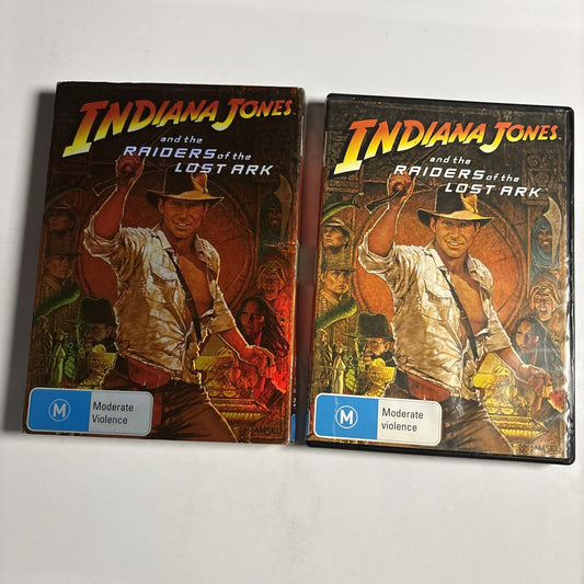 Indiana Jones and the Raiders of the Lost Ark (DVD, 1981) Harrison Ford Region 4