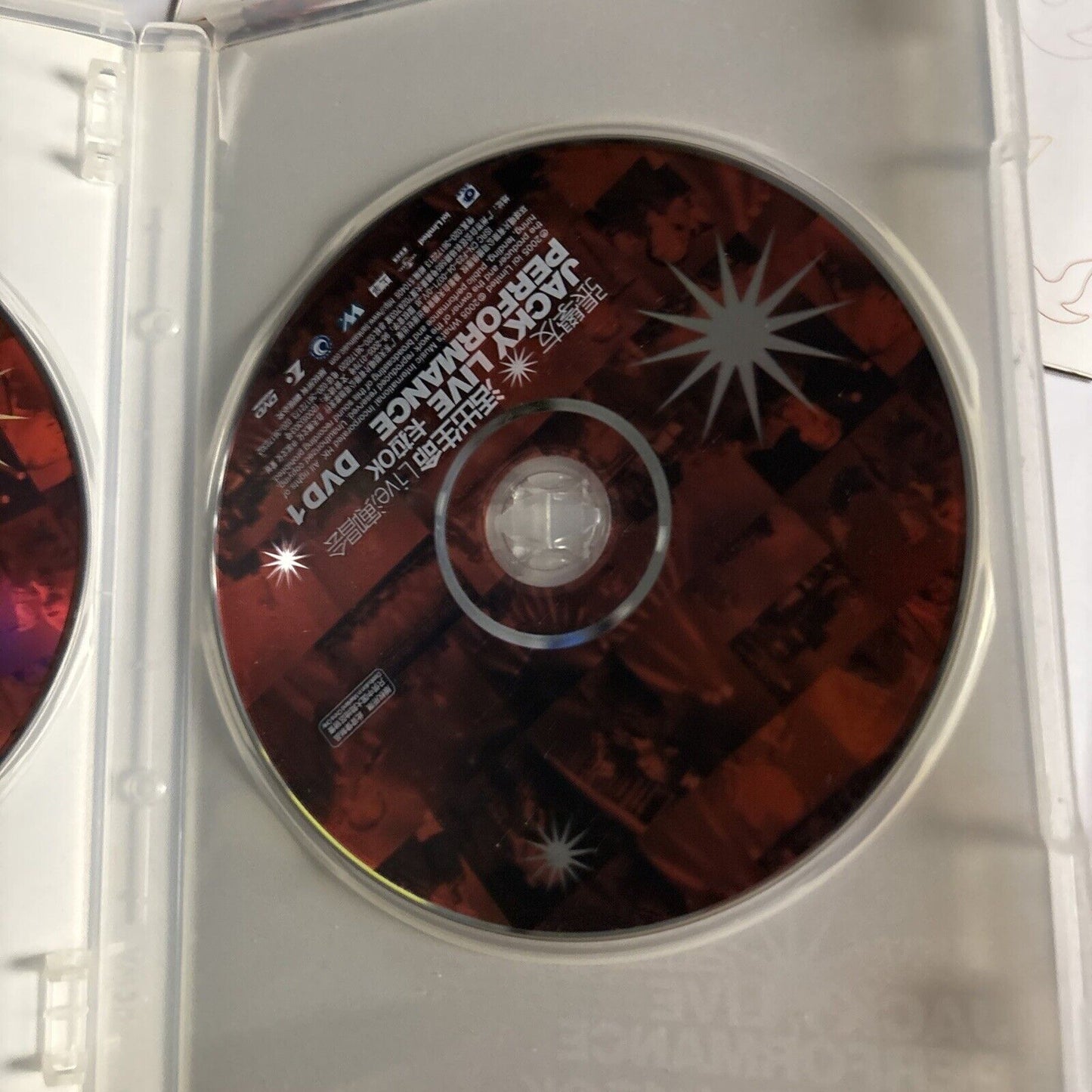 Jackie Cheung Live Performance 2DVD (DVD, 2005) All Regions