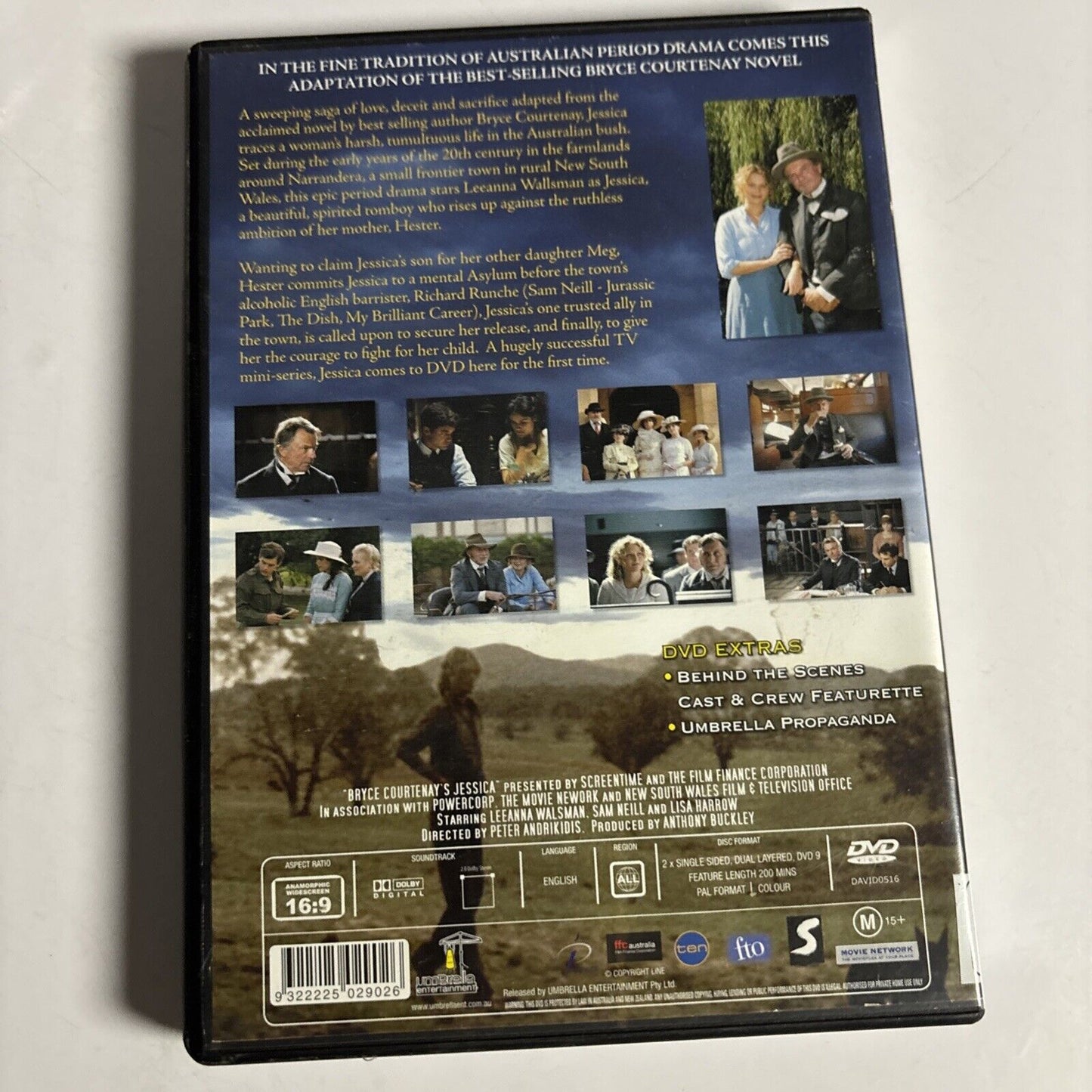 Jessica (DVD, 2004) Lisa Harrow, Sam Neill, Leeanna Walsman All Regions